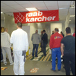 Geslaagde productdemonstratie bij Raab Karcher 